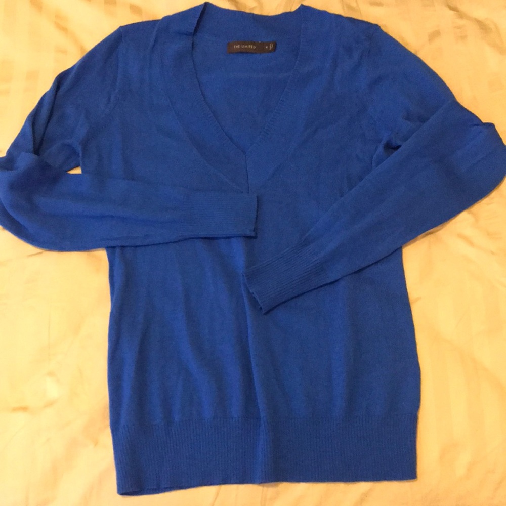 Soft Blue Business Sweater